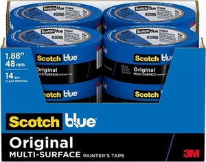 ScotchBlue Original Multi-Surface Painter's Tape, Blue, Paint Tape Protects... - Picture 1 of 9