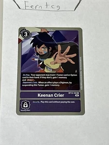 Digimon Keenan Crier Raro Casi Nuevo Versus Caballero Real ¡Envío el mismo día! - Imagen 1 de 1