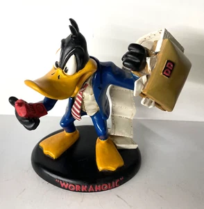 Daffy Duck Workaholic 1994 Vintage Looney Tunes Warner Bros Studio Figur 8" - Bild 1 von 11