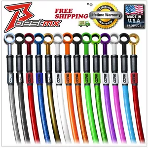 Custom Rear Brake Line Kit fits 2001 2003 Suzuki RM250 CR0020 - Picture 1 of 12