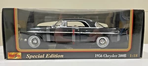 Maisto 1956 Chrysler 300B Special Edition Die Cast Car 1:18 - Black Brand Bew - Picture 1 of 5