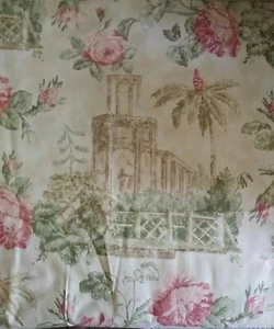 Schumache Stoffmuster Englischer Garten Baumwolle Neu mit Etikett Floral Arcidian Rose 4 Stück - Bild 1 von 6