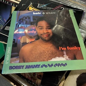 1989 - BOBBY JIMMY AND THE CRITTERS - HAIR OR WEAVE - PRIORITY SEALED ORIGINAL - Picture 1 of 2