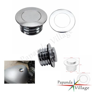 Fuel Gas Tank Cap Kit For Harley Softail Sport Glide FLSB FLFB FXLRS FLDE '18-up - Picture 1 of 9