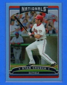 2006 (NATIONALS) Topps Chrome Refractors #210 Ryan Church - Picture 1 of 2