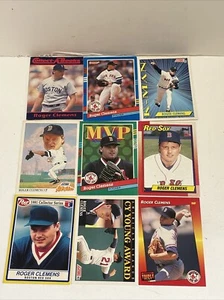 ROGER CLEMENS Baseball Card Lot of 9 cards BOSTON RED SOX 14 - Picture 1 of 19