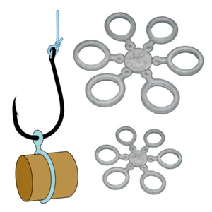 18x Bait-Band SILIKON für Boilies, Angel-Pellets, Wafter & Dumbells Bait Bands - Bild 1 von 4