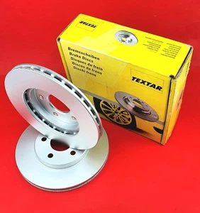 2 discos de freno delanteros TEXTAR 92050900 Ø 239 mm para FORD Escort, Fiesta, Courier - Imagen 1 de 3