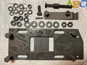 Harley Transmission Mounting Plate Kit 1936-57 Knucklehead Panhead CP Bolts USA - Picture 1 of 12