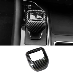 ABS Carbon fiber Gear Shift Knob Cover Trim For Nissan Rogue 2021-2025 - Picture 1 of 10