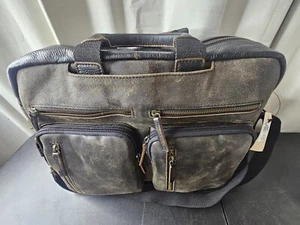 Wilson Leather Messenger/ Travel Bag Brand New With Tags. MSRP $300 - Picture 1 of 10