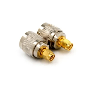 N-Type N Male Plug to SMA Male RF Coaxial Adapter Connector* - Picture 1 of 7