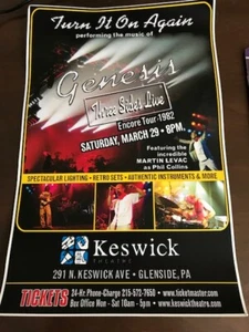 Genesis 3 Sides Live Poster performed by Martin Levac - 11"x16"-ready for frame - Picture 1 of 1