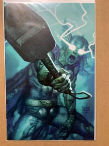 MARVEL ZOMBIES RESURRECTION #1 NM ZOMBIE THOR COVER RYAN BROWN VIRGIN VARIANT - Picture 1 of 1