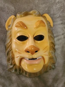 Máscara de Halloween 1996 Mago de Oz León Cobarde Colección Dorthy Toto TIn Man Y238 - Imagen 1 de 1