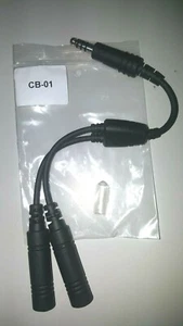 CB-01 ADATTATORE PER CUFFIE AERONAUTICHE PER ELICOTTERO 370007 - Imagen 1 de 1