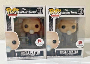 2 Funko Pop! TV The Addams Family UNCLE FESTER CON BOMBILLA #817 Walgreens NUEVO - Imagen 1 de 6