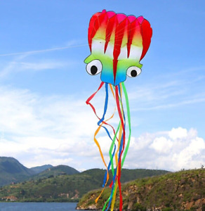 Octopus Single Line Software Power Kite With 50m line Flying Tools kids Adult
