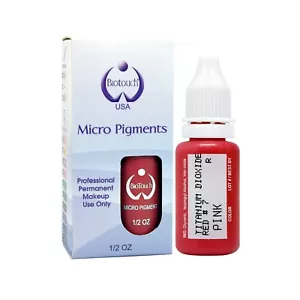 MICROBLADING BioTouch ROSA Pigment Permanent Make-up Kosmetik Tattoo Tinte 15ml - Bild 1 von 7