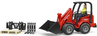 BRUDER - Caricatore SCHAFFER con carattere e accessori - 1/16 - BRU2191 - Immagine 1 di 4