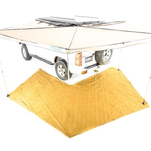 Adventure Kings 270° King Wing Awning Mesh Floor High Density Polyethylene Sand - Picture 1 of 12