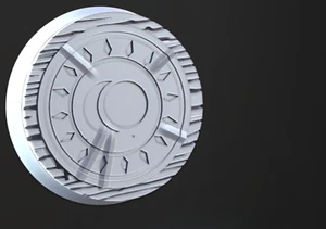CastnPlay #849b_Astral Bases Pack 25mm x 5.5mm (4 Bases) - 32mm - Picture 1 of 3