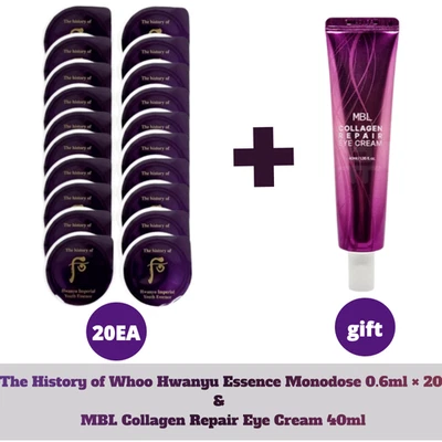 The History of Whoo Hwanyu Imperial Youth Essence Monodose 0.6ml x20 + Eye Cream - image 1 of 4