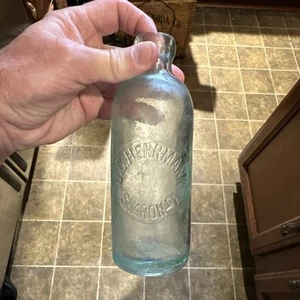 J. C. Herrmann Hutchinson Soda Bottle Sharon Pennsylvania PA - Picture 1 of 14