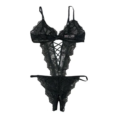 Peluche Victoria's Secret Dream Angels triángulo de encaje sin entrepierna talla mediana Foto 1 de 4