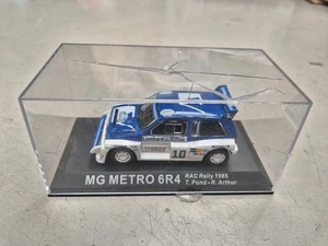 IXO DEAGOSTINI 1/43 MG METRO 6R4 RAC RALLY 1985 DIECAST CAR - Picture 1 of 3