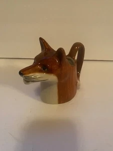 Vintage Quail Ceramics Red Fox Jug creamer pot NEW MINT - Picture 1 of 5