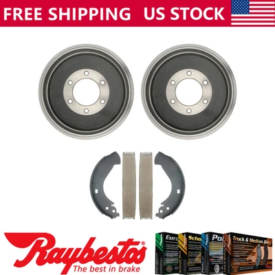 Kit trasero tambores de freno y zapatas de freno para Chevrolet Colorado 2004-2008 - Raybestos Foto 1 de 4
