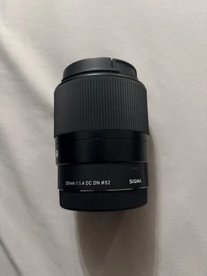 Sigma 30mm f/1.4 DC DN Contemporary Lens for Sony E-Mount - Mint! - Image 1 of 4