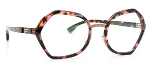 IC! BERLIN Brille Emmeline Ecoblush Glanz 50-20 145 Schmetterling Eckig Rund New - Bild 1 von 11