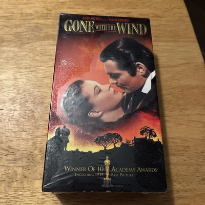 Gone With the Wind VHS 1998 2 Tape Sealed Box Set - Image 1 of 3