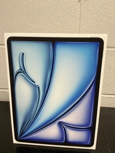 Apple iPad Air 13" inch 6th Gen M2 Chip Wi-Fi 128GB Blue New & Sealed MV283LL/A - Picture 1 of 4