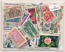 Kamerun US 200 Briefmarken Verschiedene