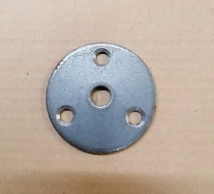 Ronde Ankerplatte Handlaufhalter 12mm Anschraubplatte 70mm Rosette roh - Bild 1 von 4