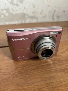 Olympus x-42 Digital Camera Flamingo pink - Picture 1 of 13