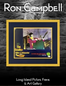 Ron Campbell Beatles Yellow Submarine Signed Lobby Card L/ED Set Custom Framed 6 - Picture 1 of 2