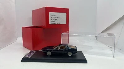 LOOK SMART  LS18C ALFA ROMEO MONTREAL 1970 DARK MET BLUE  SCALA 1:43 - Immagine 1 di 4