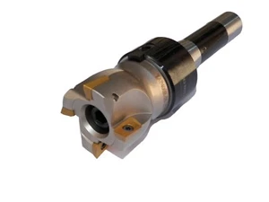 2" Face Shell Mill Cutter 90 Degree 4 Flutes R8 Face Milling Cutter W Inserts - Picture 1 of 3