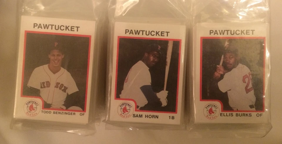 (20) 1987 ProCards Boston Red Sox Complete Team Set Ellis Burks Jody Reed Rc - Image 1 of 1