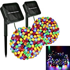 Solar String 200 LED 22 Mtr Multi Colour Indoor Outdoor Waterproof Pack of 2