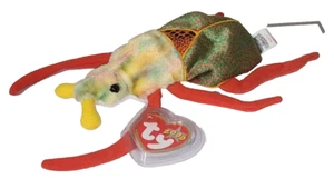 Ty Beanie Baby - SCURRY the Beetle (6.5 Inch) NEW MWMTs Plush Stuffed Animal Toy - Picture 1 of 13