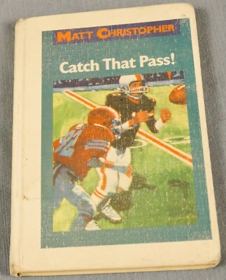 Vintage Catch That Pass! Matt Christopher 1969 Hard Cover - Image 1 of 3