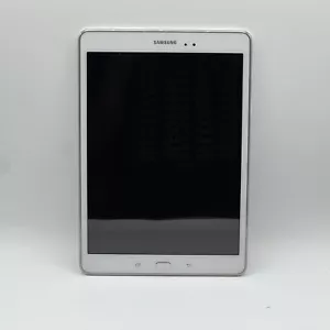 Samsung Tablet A 9.7 Modelo SM-T550 16 GB Dispositivo Blanco Auténtico Probado y Funcionando - Imagen 1 de 8