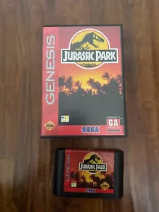 Parque Jurásico (Sega Genesis, 1993) sin manual - Imagen 1 de 2