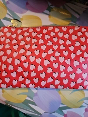  Ipsy Glam Makeup Bag, Pink, Red, Heart Love  Bag  ONLY - Image 1 of 3