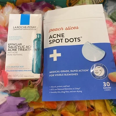 🌺La Roche Posay action SALACYLIC  ACID ACNE Ex 12/23🌺30 ACNE SPOT DOTS - Image 1 of 3